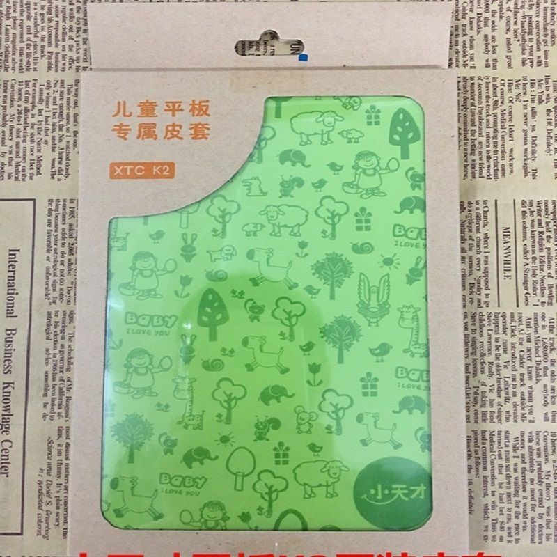 Original fit small genius children flat K2 leather cover protective sleeve K2 Y01 charging head charging wire K1 special bracket