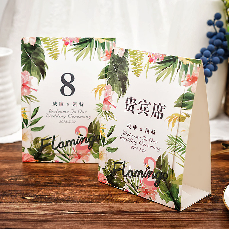 Time has love] Knot Wedding Table Card Eurostyle Seat Card Table Card Wedding Banquet Seating Katai Wedding Reception Card Custom
