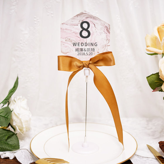 [Time is Love] Wedding seat cards, table cards, wedding creative table cards, wedding supplies, wedding banquet table cards, customization