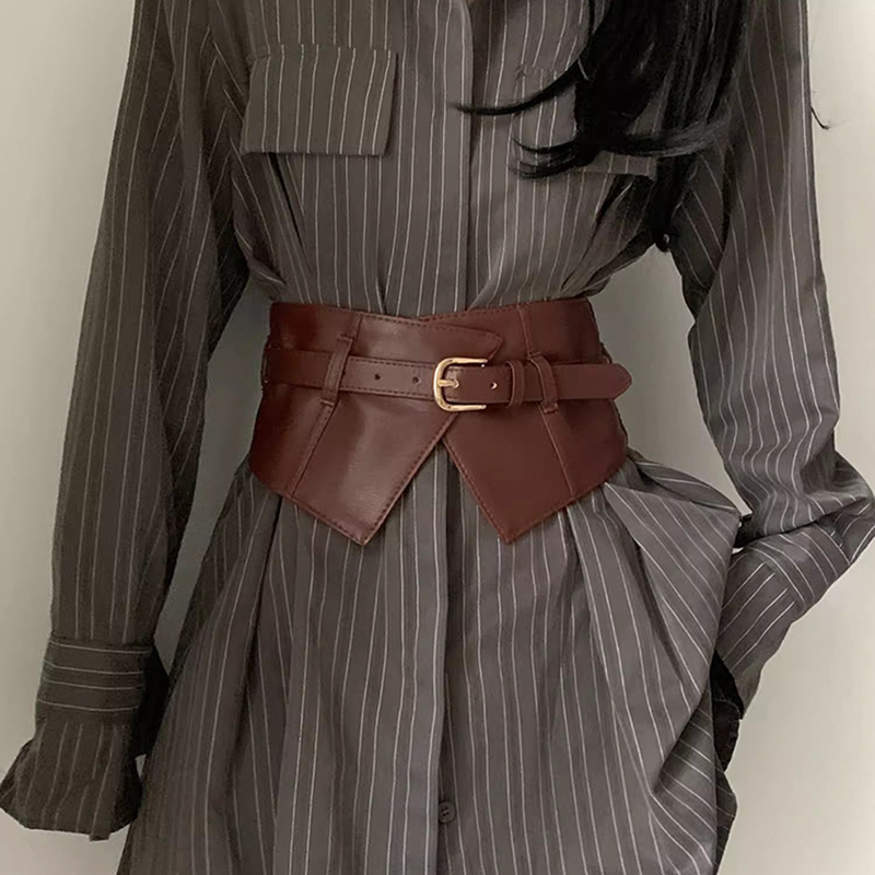 Wide Waist Belt for Women 2025 New Belt with a High-End Feel, Decorative for Dresses, Paired with Blazers, Sweaters, and Coats Wide Waist Belt for Women 2025 New Belt with a High-End Feel, Decorative for Dresses, Paired with Blazers, Sweaters, and Coats
