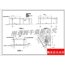 CAD detailed cad drawings and architectural dwg drawings for the construction of an elegant teahouse in the south