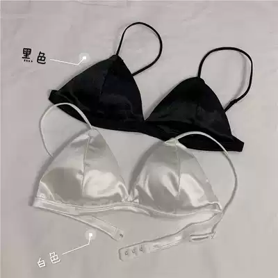 Summer bandeau sexy small bra bra anti-sagging girl close the pair of breasts gather anti-light French underwear wrap chest