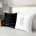 Tại thời điểm này, phòng vuông chữ cái tiếng Anh gối tựa lưng giường mô hình phòng sofa văn phòng phòng khách đệm gối Chăn gối văn phòng 3 in 1 Trở lại đệm / Bolsters