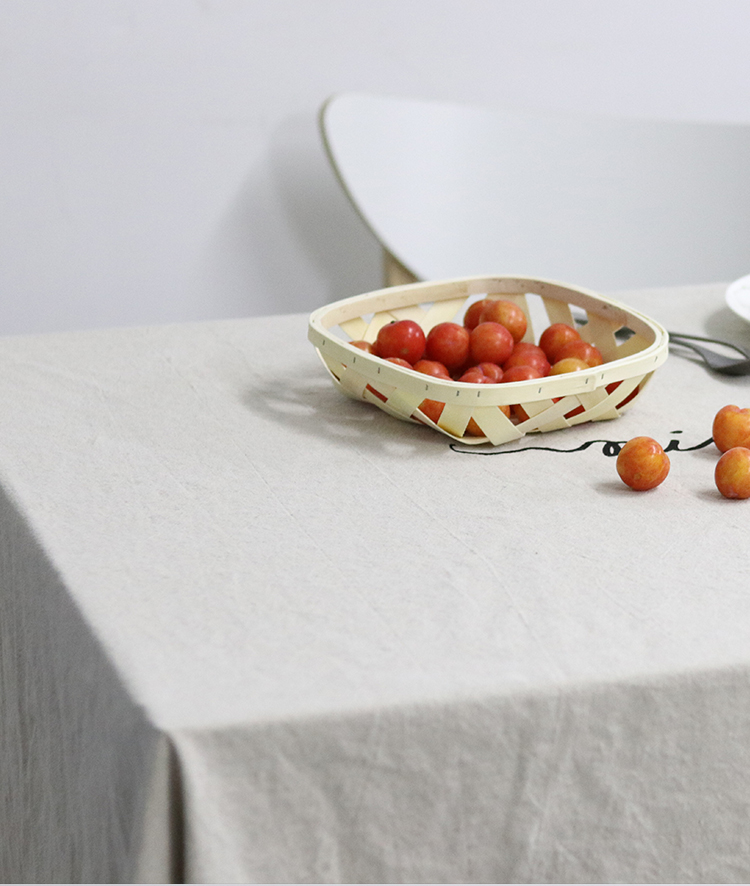 Tại thời điểm này, căn phòng này nguyên bản màu đỏ vải cotton và khăn trải bàn khăn trải bàn cà phê vải bọc gió Bắc Âu khăn trải bàn trắng khăn trải bàn - Khăn trải bàn khăn trải bàn ăn