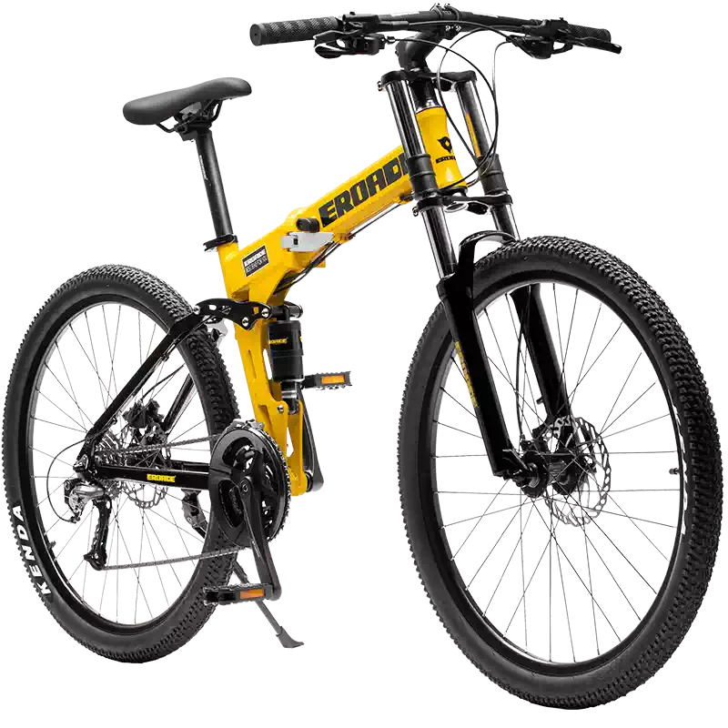 EROADE折叠山地车SHIMANO变速越野车轻便成人24吋变速单车