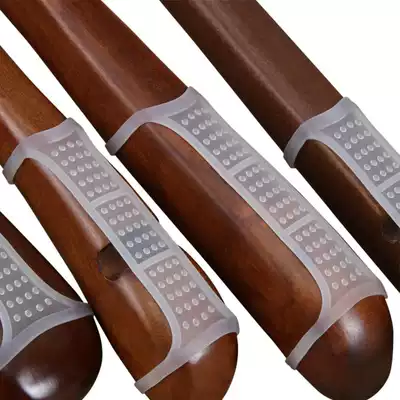 Elastic plastic hanger non-slip cover Silicone clothing store anti-slip sticker strip wooden hanger non-slip leather pad non-slip silicone sticker