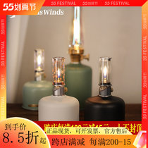 ThousWinds gas tank cover metal aluminium brass red copper fine outdoor Camping Retro Matu Gas Lamp Gas Tank Hood