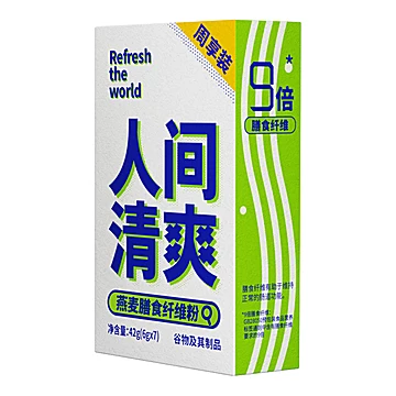 【可签到】燕谷坊膳食纤维素粉6gX7