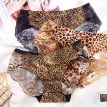 BAO WELN Underpants female lace low waist flavored web yarn Fabric Girl Sexy seductive ultra-thin Breathable Triangle Pants Summer