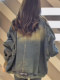 American retro denim jacket for women 2025 new fall fat mm loose and slim long-sleeved short jacket top