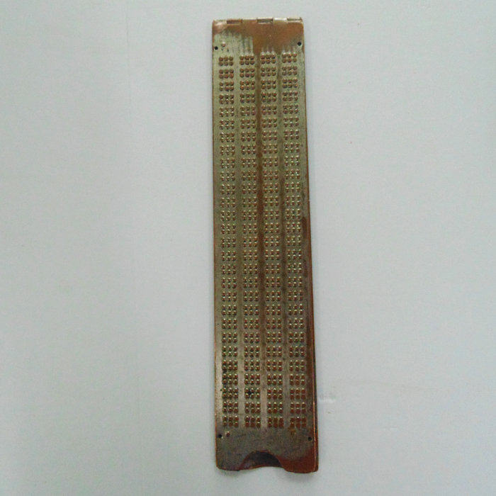 Education Letter Students Learn 60-70 Years Shenyang Jianxin Factory Copper Blind Writing Board Utensil