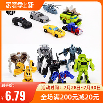 Big Engine Days Bumblebee Deformed Diamond Birthday Cake Decoration Pendulum Robot Car Man 61 Childrens Day