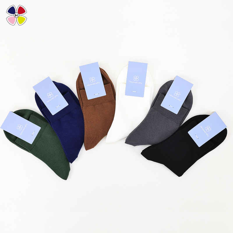 Men's Long-Staple Cotton Mid-Calf Socks (Thin Style)