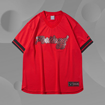 Li Nings autumn new mens basketball series round-collar handsome and breathable short sleeve sports T-shirt