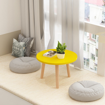 Small desk bedroom small creative coffee table sturdy durable bay window on minimalist home mini ins carpet