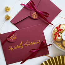 Marriage invitation simple atmospheric wedding senior invitations ins Wind wedding wedding invitations