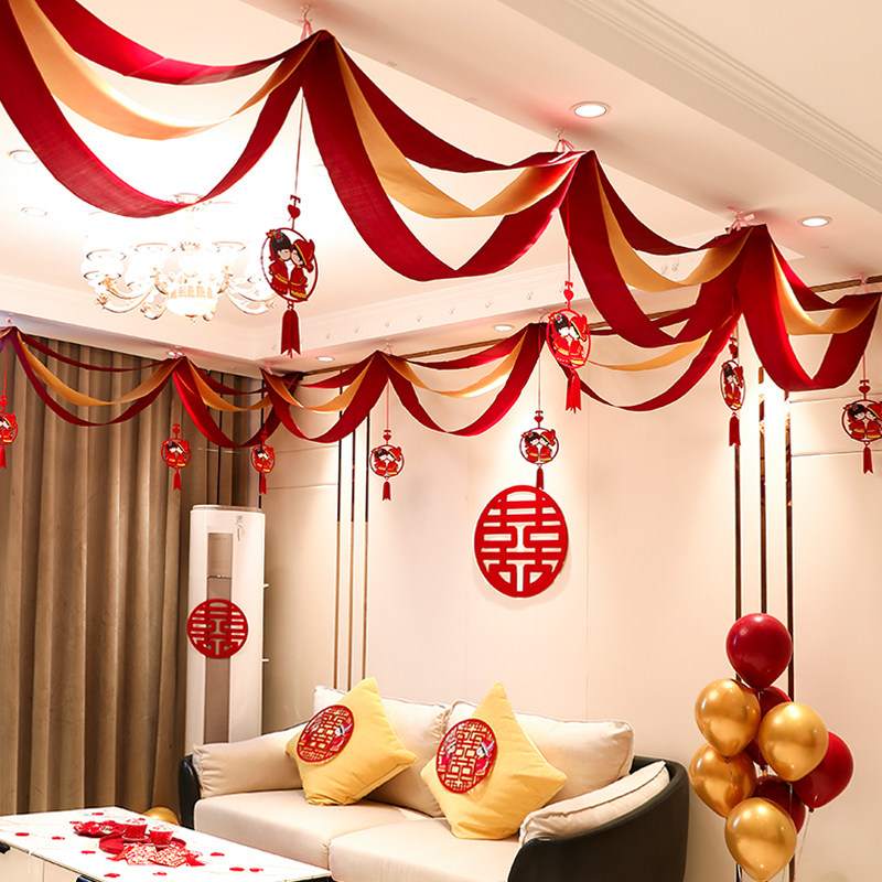 Wedding Arrangement Wedding House Decoration Rural Laflower Decoration Living Room Suit Wedding Wedding Woman room Marriage New house