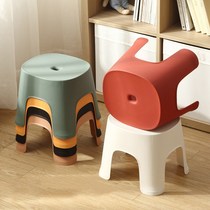 Small stool low stool toilet washing clothes washing feet small dz stool home fashion non-slip stool thick plastic stool