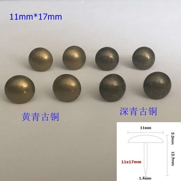5 đến 50mm đường kính bong bóng móng tay trang trí pin đồng quá trình sofa trống móng doornail bởi mặt hàng chủ lực mặt hàng chủ lực cổ - Ghế sô pha ghế sofa giá rẻ dưới 2 triệu