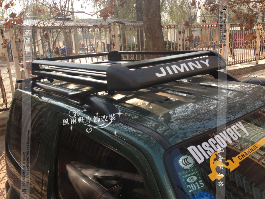 Chính hãng jimny Jimny hành lý giá hành lý giá Jimny mái giỏ chuyển đổi đặc biệt với crossbar