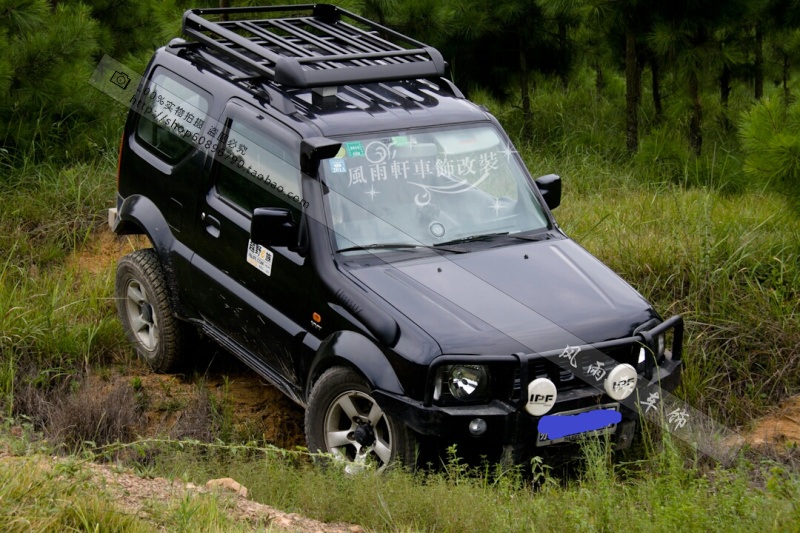 Chính hãng jimny Jimny hành lý giá hành lý giá Jimny mái giỏ chuyển đổi đặc biệt với crossbar