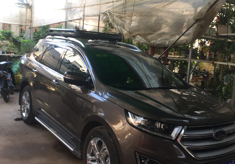 Ford sắc nét ràng buộc hộp hành lý ràng buộc sắc nét giá hành lý sắc nét ranh giới khung mái giỏ kệ giá sửa đổi với thanh ngang 	giá để xe đạp trên nóc xe ô tô