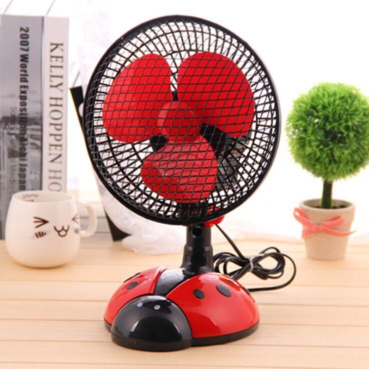 Electric fan desk fan office mute mini ins home student dormitory desktop floor fan shaking head small fan#