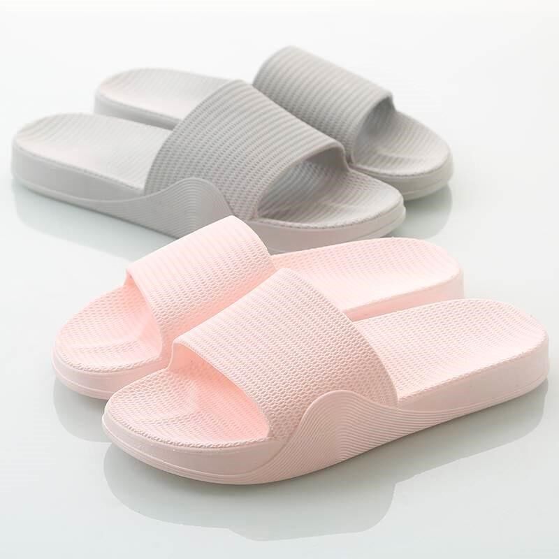 Large Size Yard Manure Feet Cool Slippers Women Summer Home Use Indoor Pregnant Woman Thick Bottom Bath Home Black Red Male Massage