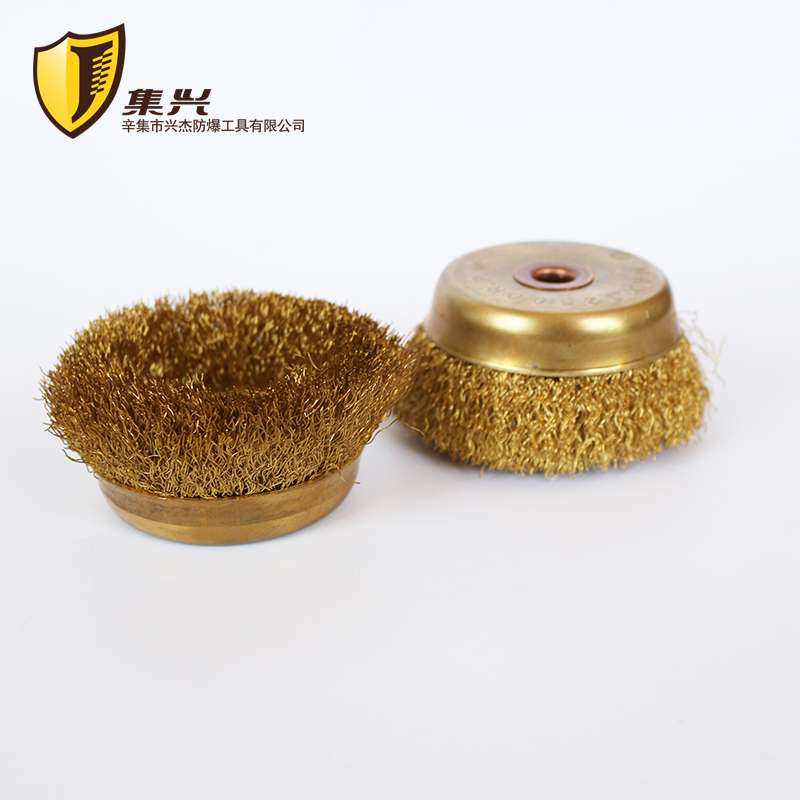 10 * 70mm explosion protection bowl type wheel copper bowl type wheel brass wheel copper bowl wheel explosion-proof tool