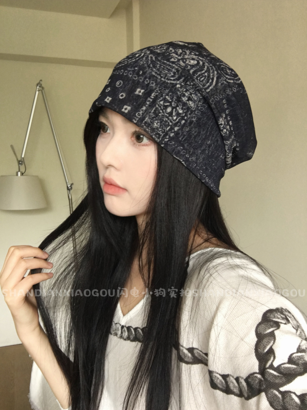 【Summer Retro Tie-Dye Slouchy Hat】2026 New Versatile Thin Breathable Casual Women's Headwrap That Makes the Face Look Smaller 【Summer Retro Tie-Dye Slouchy Hat】2026 New Versatile Thin Breathable Casual Women's Headwrap That Makes the Face Look Smaller