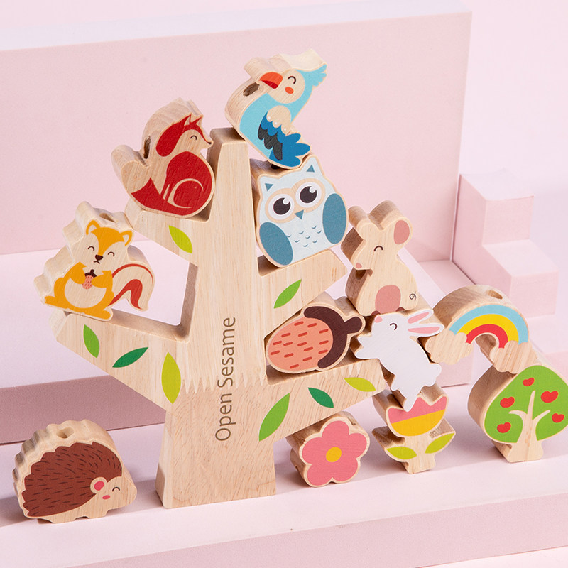 Children wear rope building blocks beads baby wearing beads toys early to teach puzzle baby 1-2-3-year-old male girl's puzzle