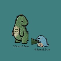 Cartoon Sticker Scarf Sticker Embroidered accessories Cute Embroidered Stickler Patch Pattern Stickler decorated with sweaters hand-stitched