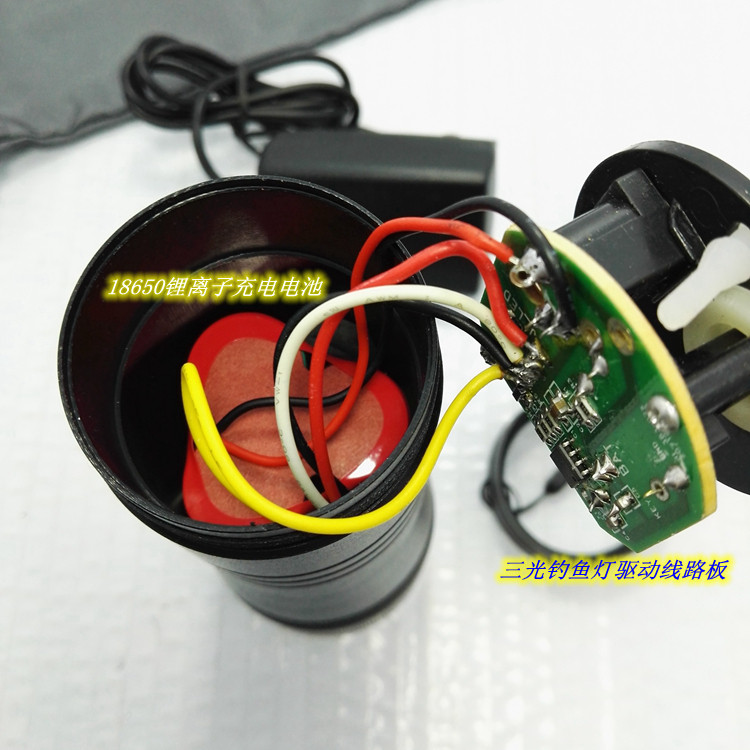 3 Light Fishing Light Circuit Board 3 Light Source Fishing Light Accessories Drive Circuit Board No Screen Display