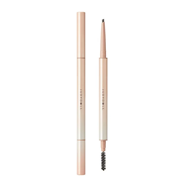 Triangular double-sided smooth eyebrow pencil, natural and permanent formula