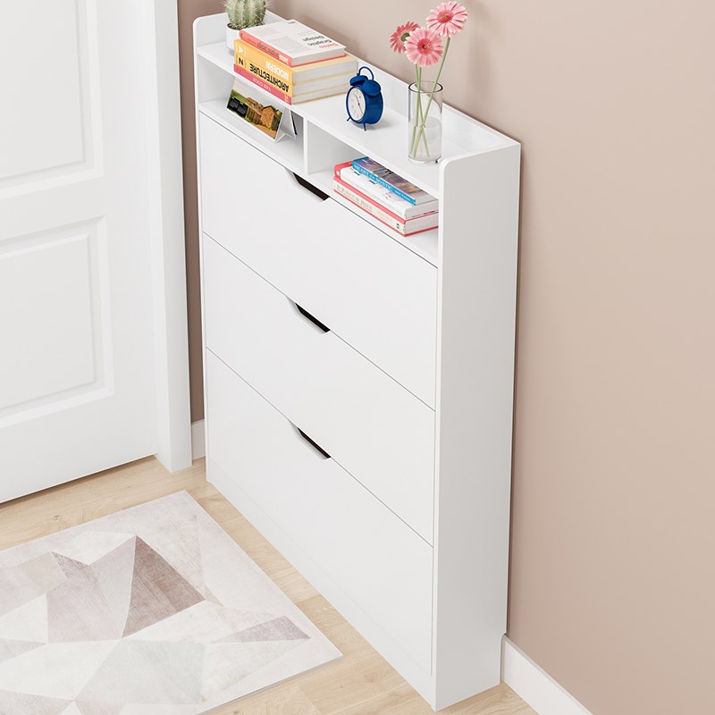 Narrow shoe rack 12cm thin shoe cabinet 12cm ultra-thin shoe rack 10cm ultra narrow extremely narrow shoe cabinet 13 small family type shoe cabinet ultra narrow