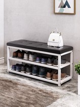 Entry shoe cabinet with stool shoe cabinet stool integrated multifunctional shoe rack Easy doorway with seat in the door stool Home