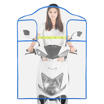 Electric vehicle front windshield transparent windproof and rainproof cover winter pedal battery motorcycle rainshield for all seasons