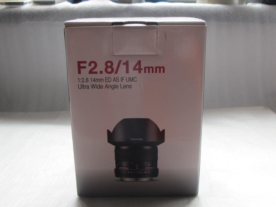SAMYANG / Sanyang Sanyo II 14mm F2.8 14MMF3.1 ống kính hướng dẫn sử dụng máy ảnh DSLR góc siêu rộng
