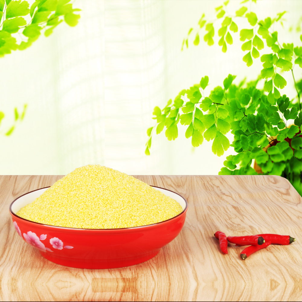 21 years Xinmi listed superior and other Chaoyang yellow millet edible moon rice rice red valley miscellaneous cereals breakfast porridge 2 catties 2 bags