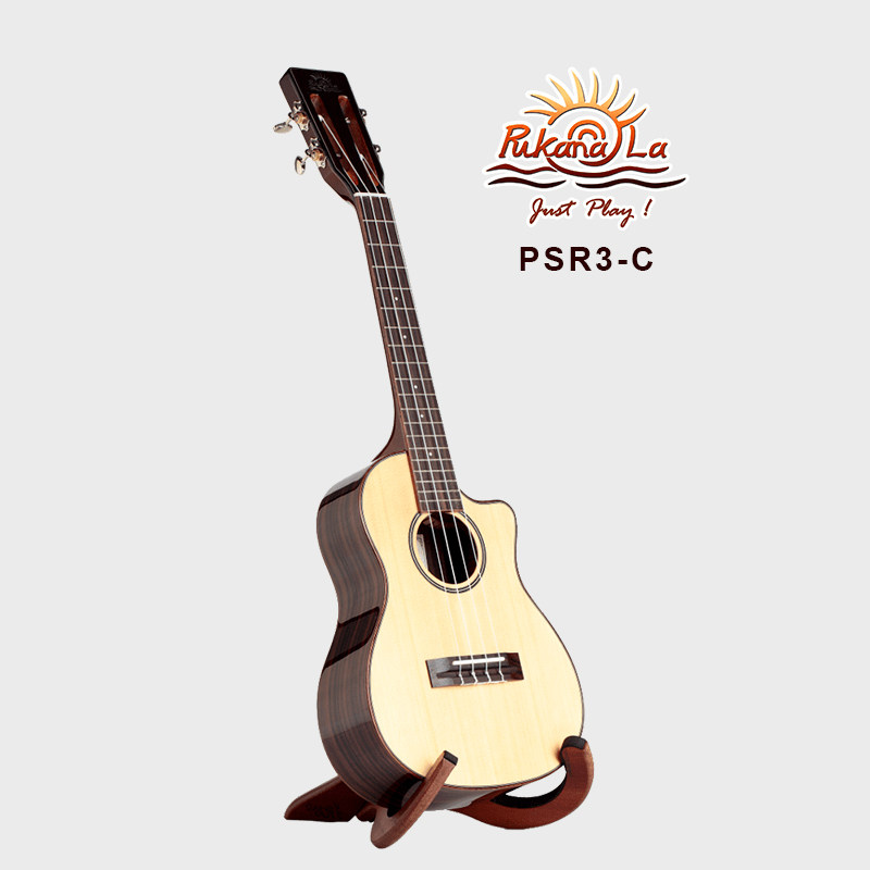 Taiwan imported brand Pukanala spruce veneer missing corner ukulele classic CR series ukulele