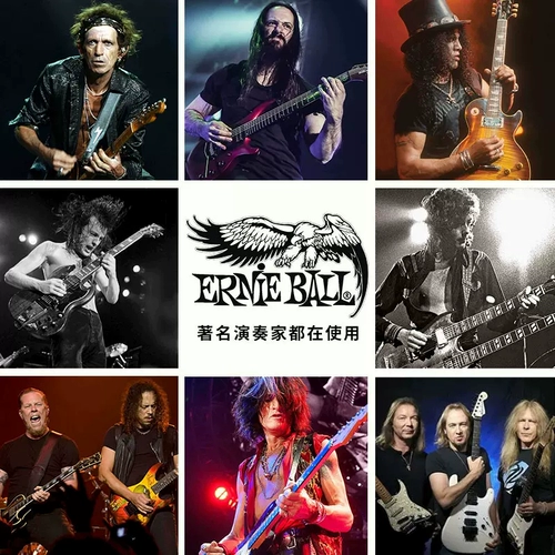 Подлинный американский Эрни Болл Эб Электро -гитарная струна Slinky Classic Rock Strings