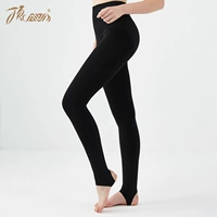 Quần legging dày và nhung top dưa dưa ấm áp cao co giãn thoải mái cao eo cao bước chân đen các loại quần tất nữ 