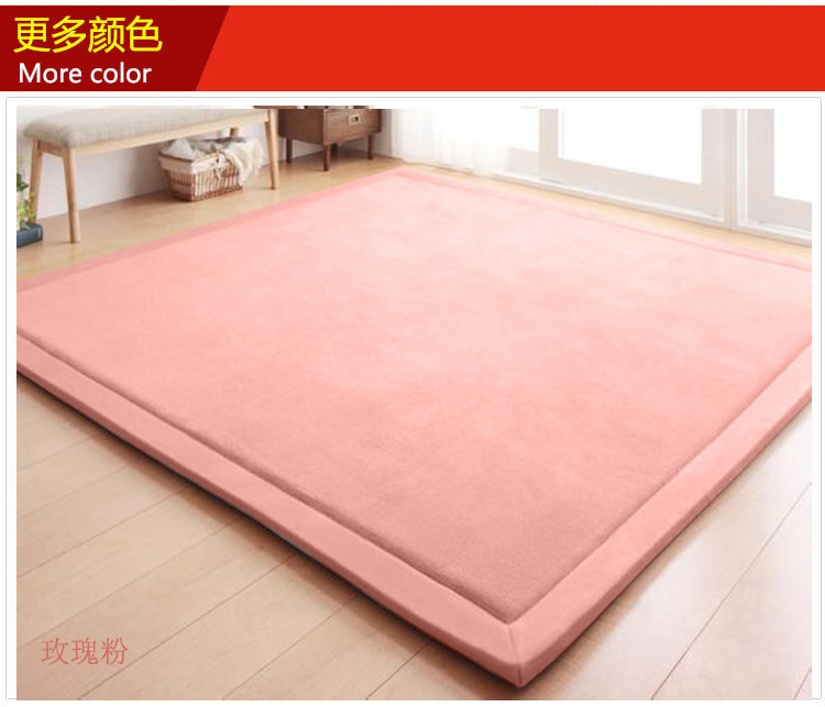 Tuỳ chỉnh tatami mat nệm pad trẻ em dày chống trượt kháng thả giường bé mat bò đệm phòng mat kang - Thảm sàn thảm xốp lót sàn 100x100 giá bảo nhiều