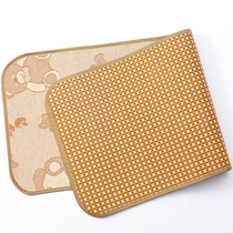 Baby ice fur sniff childcare nap at childcare nap bedside childhood bed pillow on baby double-sided scrub