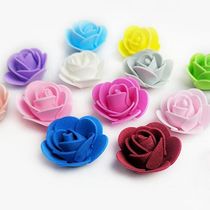 500Pcs 3 5cm PE Foam Rose Artificial Flower DIY Bear Doll