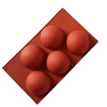 Silicone Hemispherical Cake Mould Muffin Cookie Baking