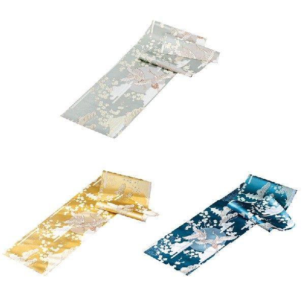 62KC Tea Ceremony Fu Tea Set Mat Hand Woven Satin