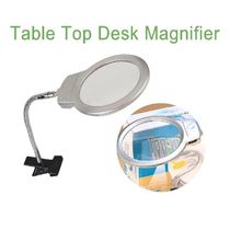 Clip On Desktop Illuminated Magnifying Glass
