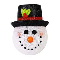 Kerstmissneeuwman Veranda Licht Cover Nieuwe Jaar 2022