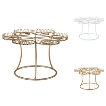 Ice Cream Holder Cake Candy Shelf Transparent Display Stand